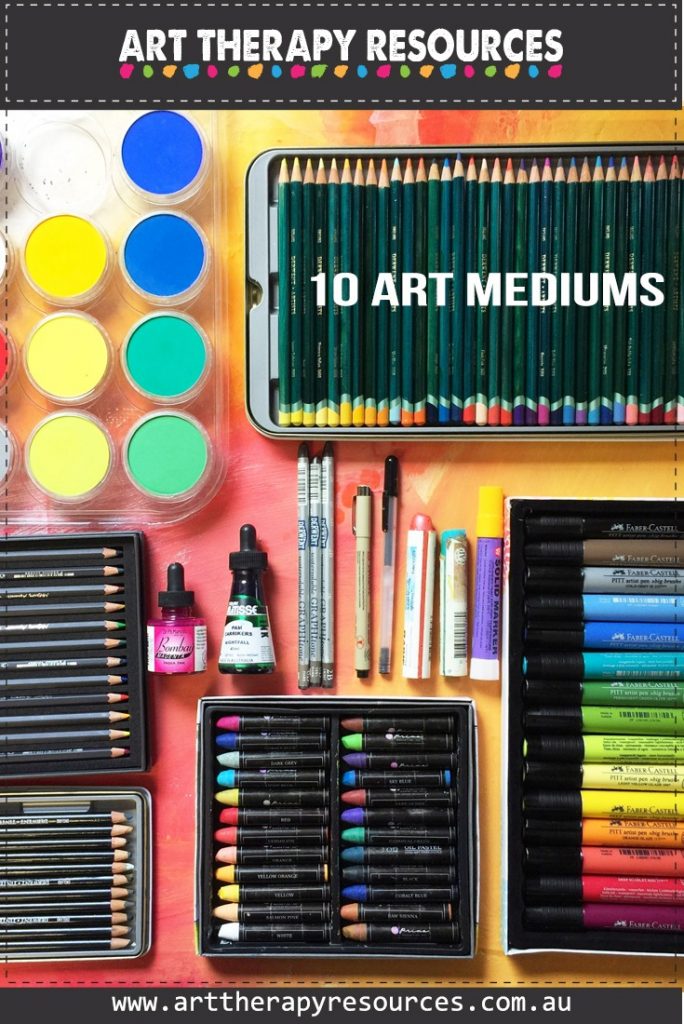 10 Art Mediums To Use in Your Art Therapy Sessions