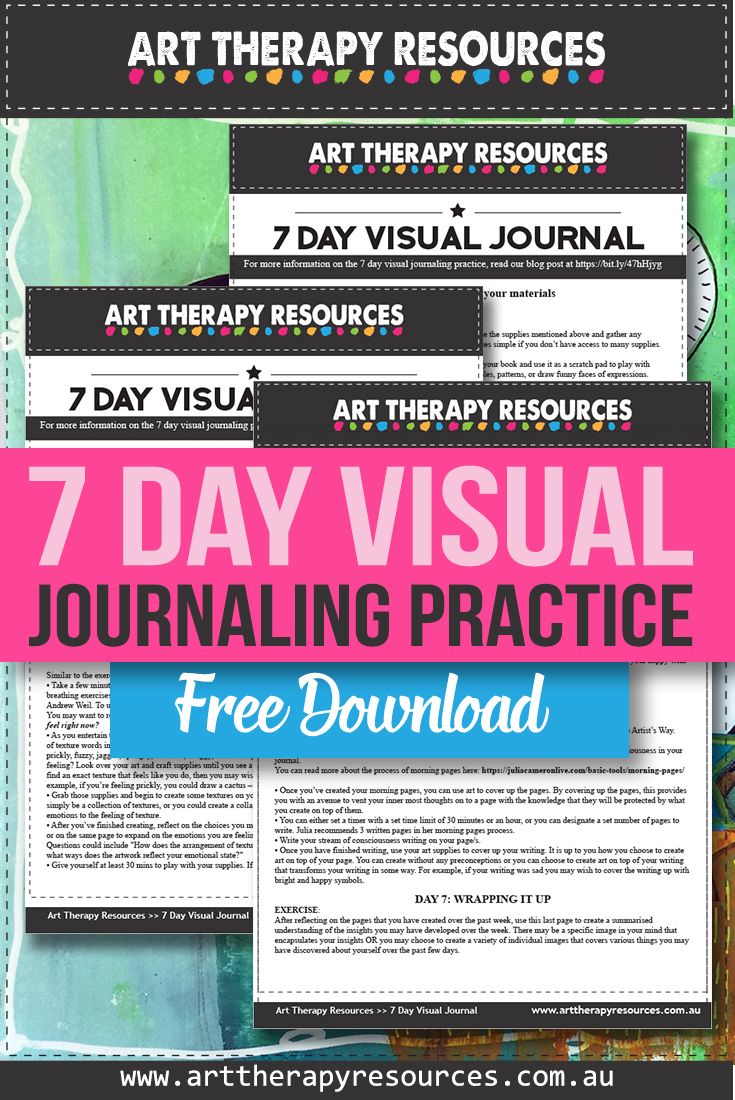 7 Day Visual Journaling Practice<br />

