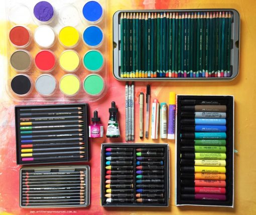 10 Art Mediums To Use In Your Art Therapy Sessions   Art Mediums 3 510x429 