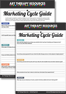 Art Therapist Marketing Cycle