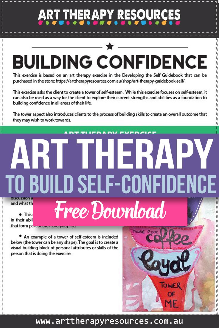 Using Art Therapy to Build Self-confidence