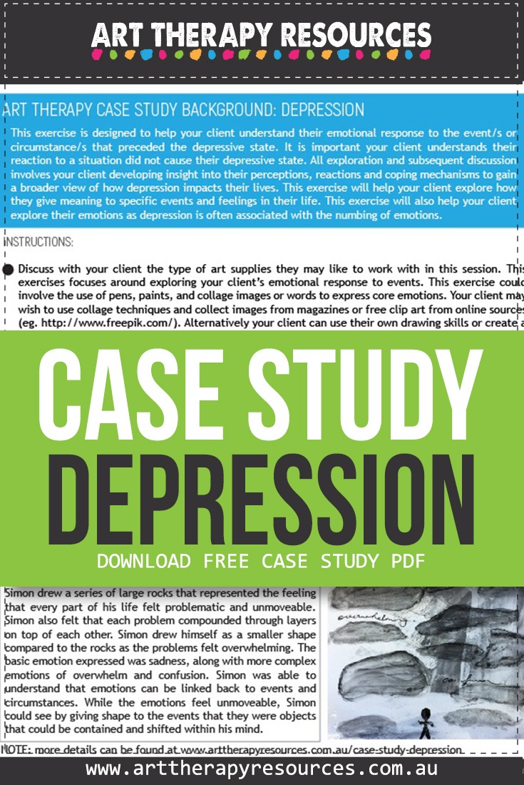 case study of depression