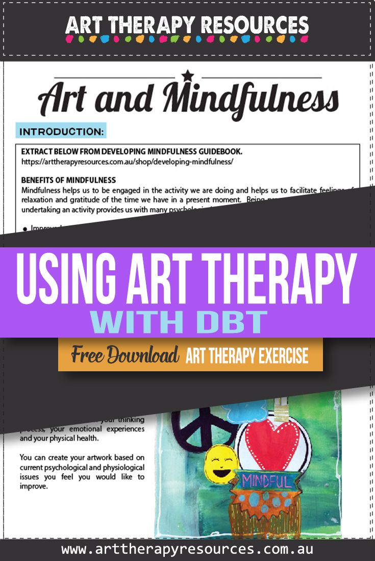 Using Art Therapy with DBT