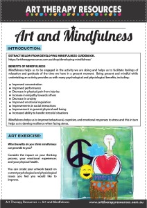 Developing Mindfulness Art Therapy Guide