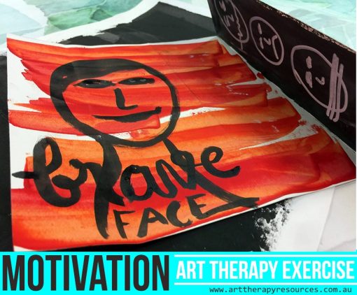 Developing Motivation Art Therapy Exercise