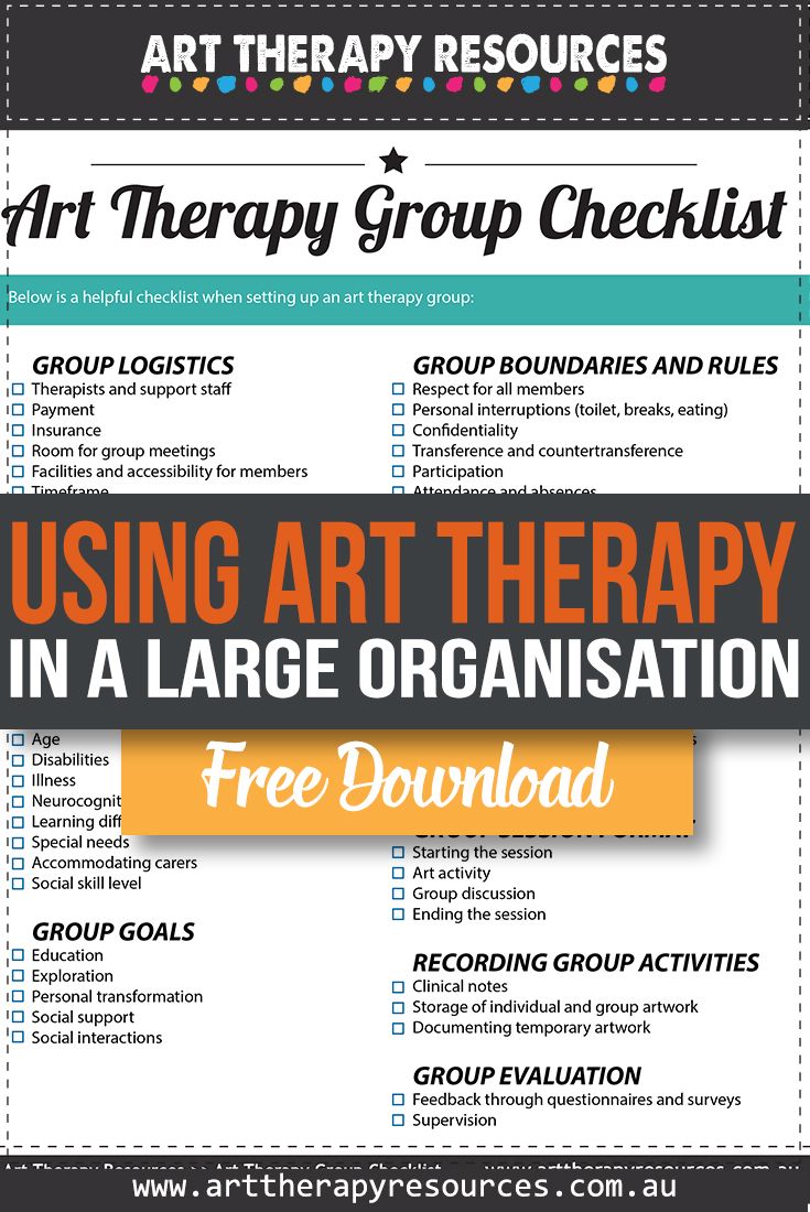 Using Art Therapy in a Large Organisation