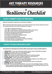 Resilience Checklist