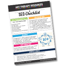 Art Therapy Website Checklist