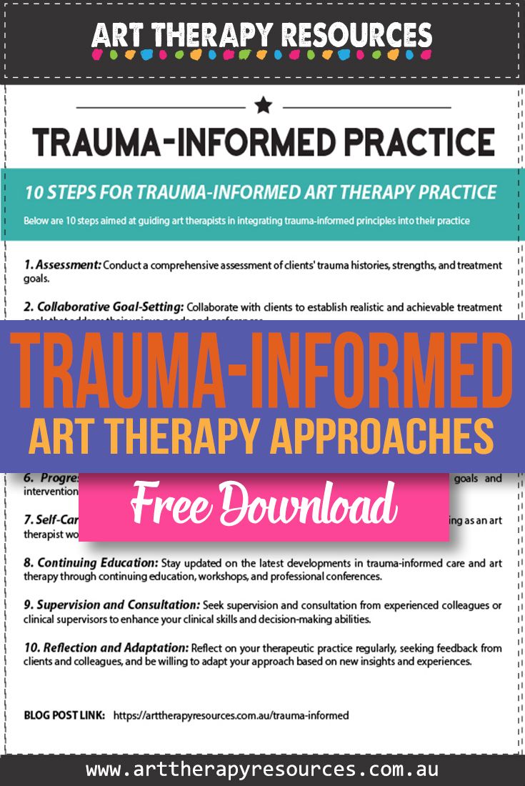 Exploring Trauma-Informed Art Therapy Approaches