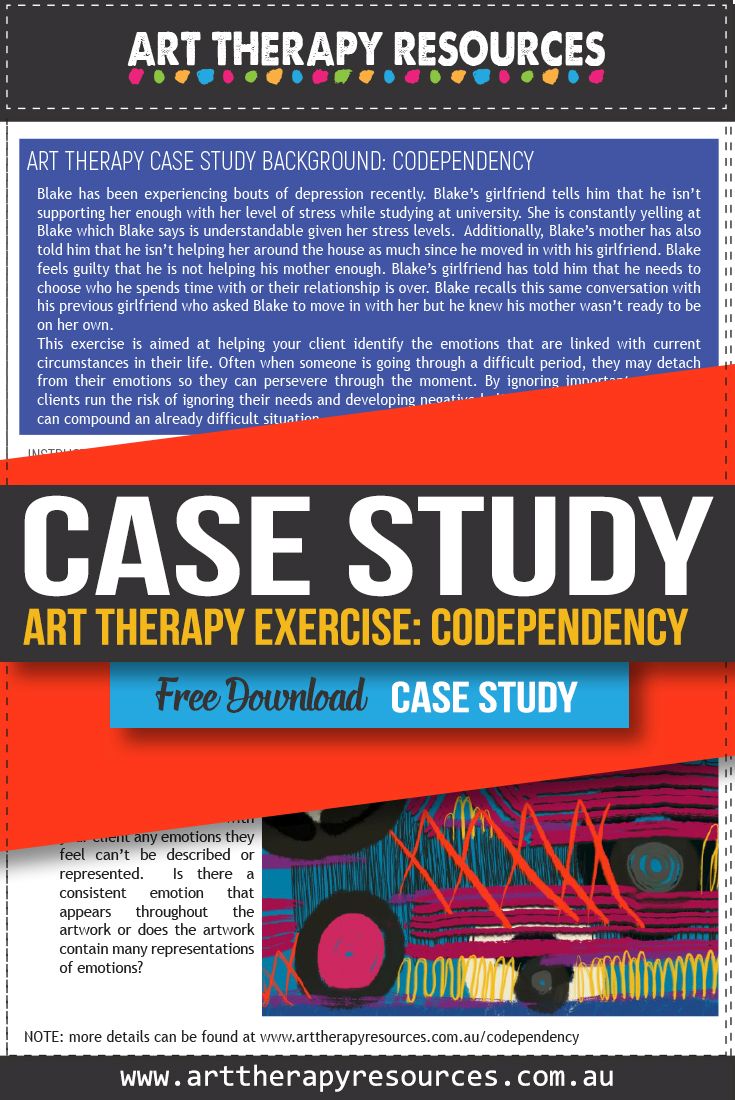 Case Study: Art Therapy for a Client with Codependency Issues