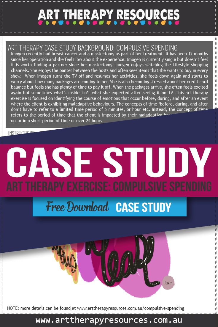 Case Study: Art Therapy for a Client Experiencing Compulsive Spending