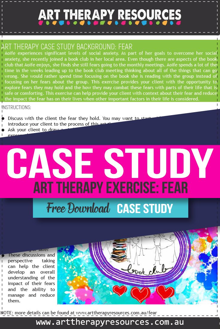 Case Study: Art Therapy for a Client with Fear