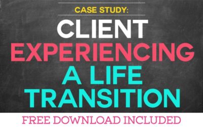 Case Study: Art Therapy for a Client Experiencing a Life Transition