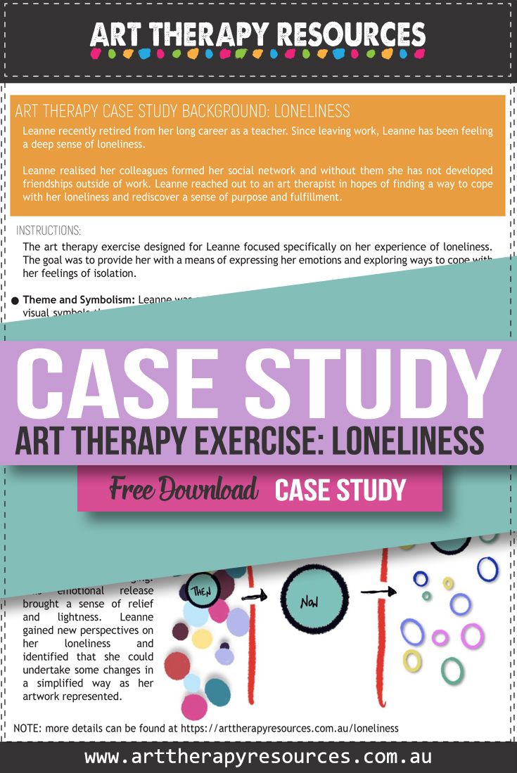 Case Study: Art Therapy for a Client experiencing Loneliness