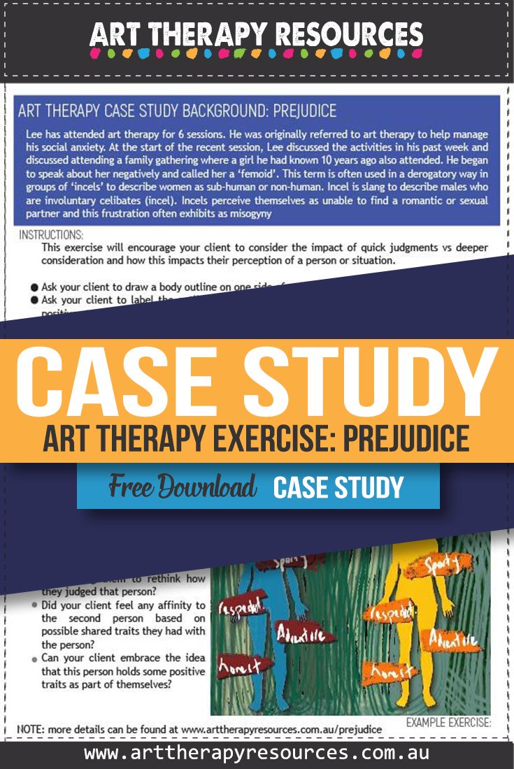 Case Study: Art Therapy for a Client Displaying Prejudice