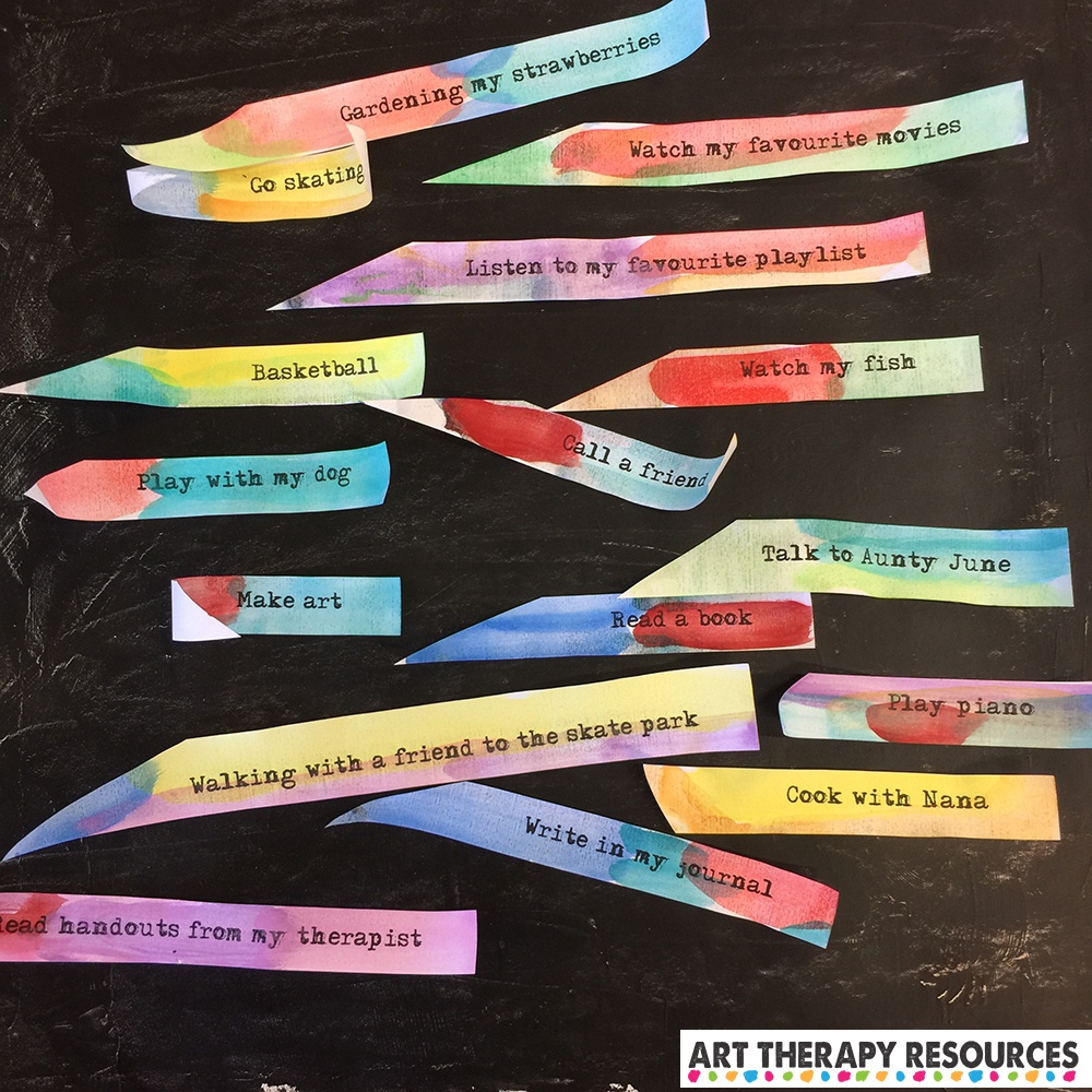 Case Study: Using Art Therapy with Clients who Self-harm