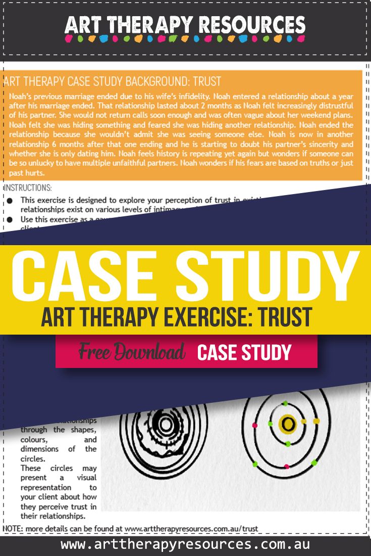 Case Study: Art Therapy for a Client with Trust Issues