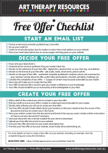 Free Offer Checklist