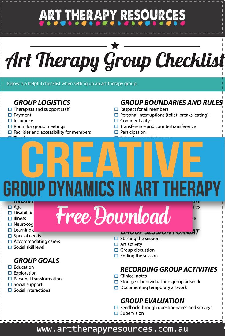 Creative Group Dynamics in Art Therapy<br />
