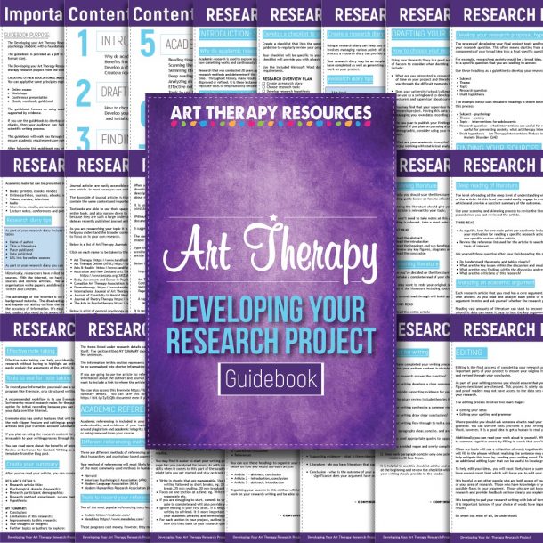 research topics for art therapy