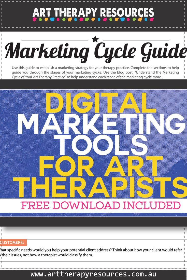 Digital Marketing Tools for Art Therapists<br />
