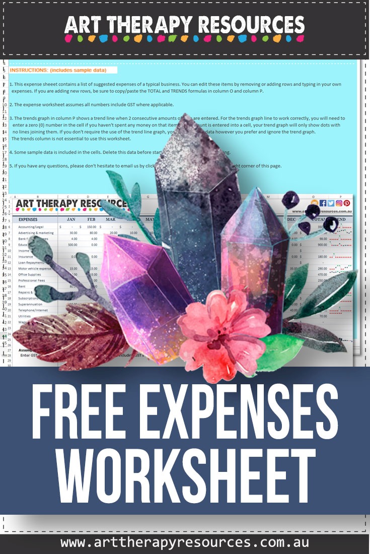 Expenses Worksheet