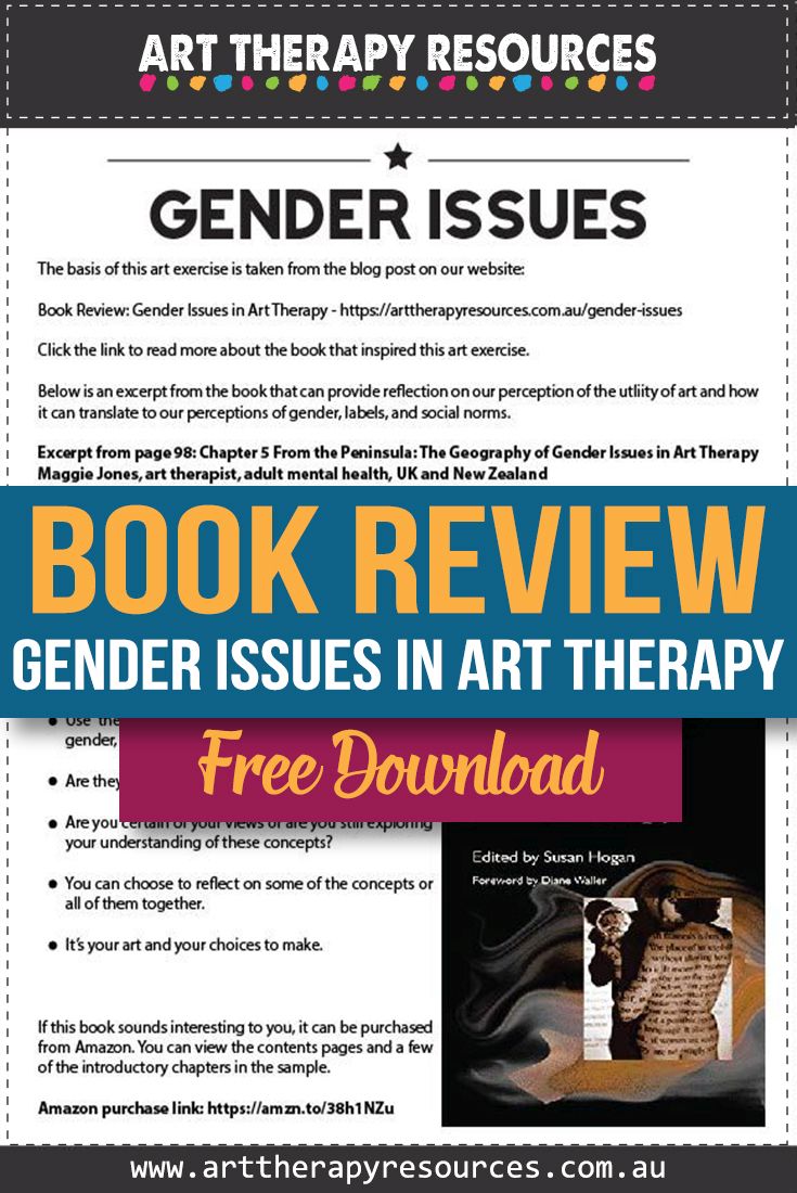 Book Review: Gender Issues in Art Therapy