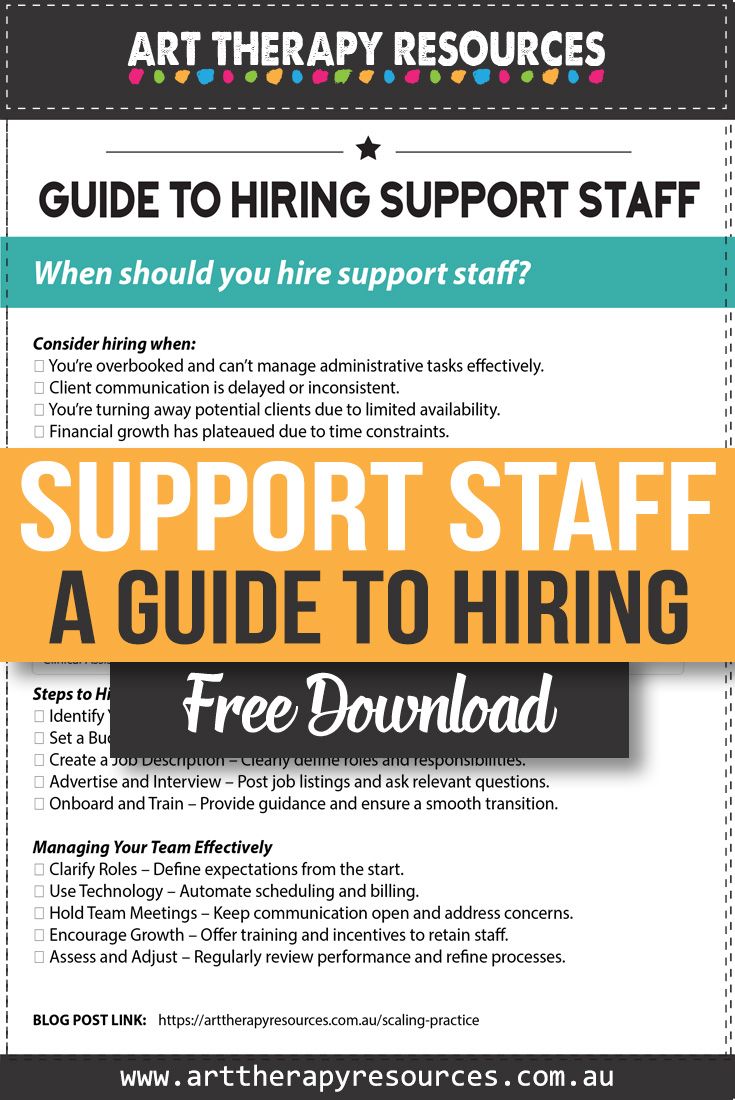 Scaling Your Practice: Hiring Support Staff Scaling Your Practice: Hiring Support Staff<br />
