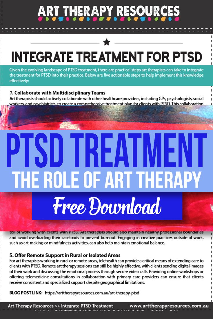 The Role of Art Therapy in PTSD Treatment