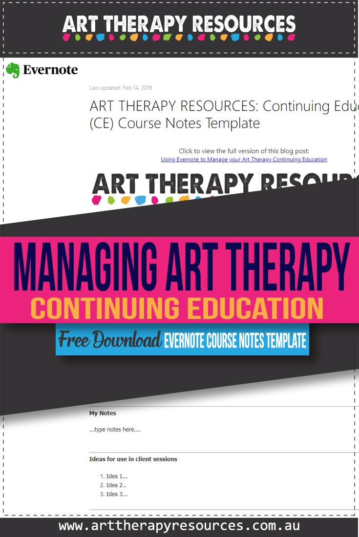 Manage your Art Therapy Continuing Education