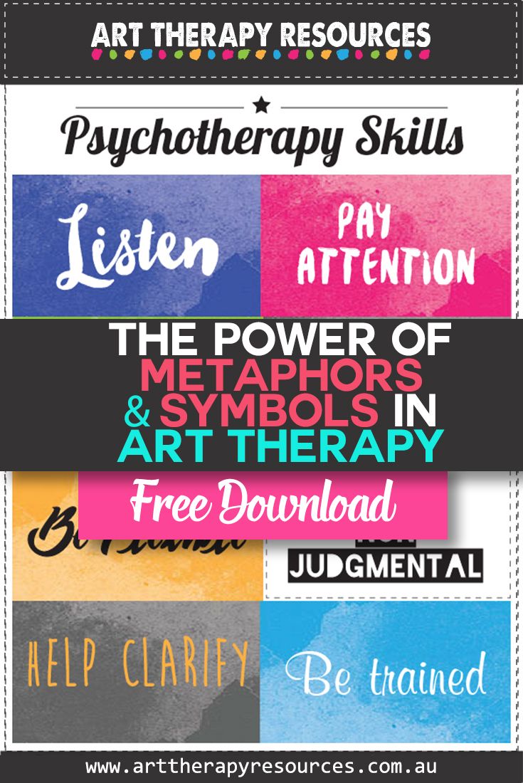The Power of Metaphors and Symbols in Art Therapy