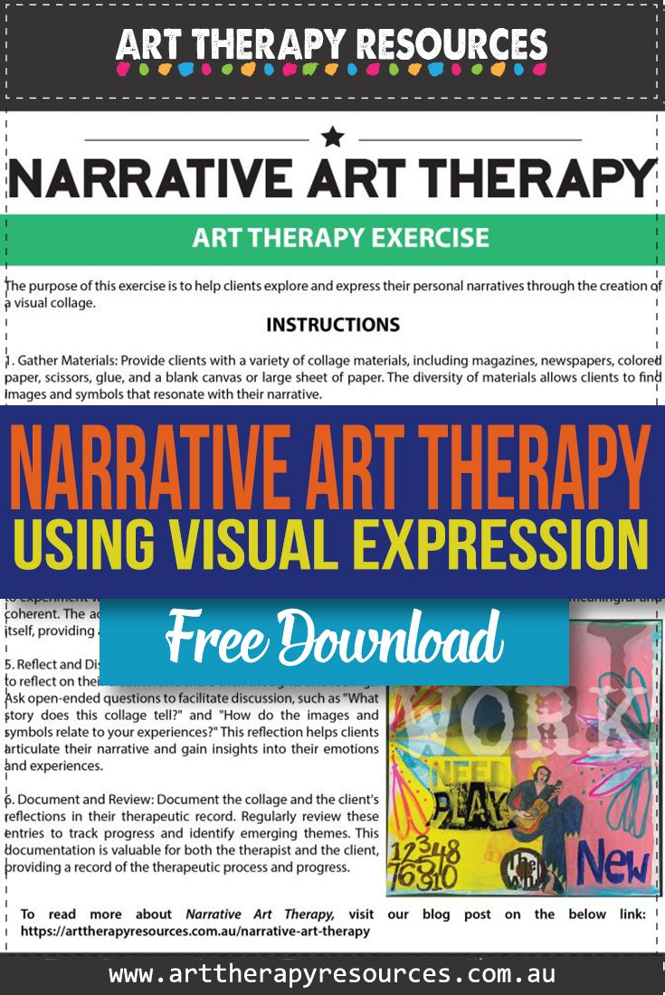 Narrative Art Therapy Using Visual Expression<br />
