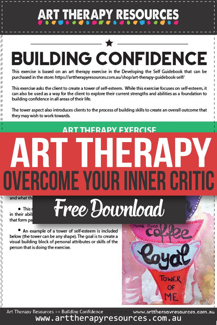 Using Art Therapy to Overcome Your Inner Critic<br />
