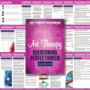 Overcoming Perfectionism Art Therapy Guidebook