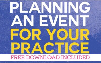 Planning an Event for your Private Practice