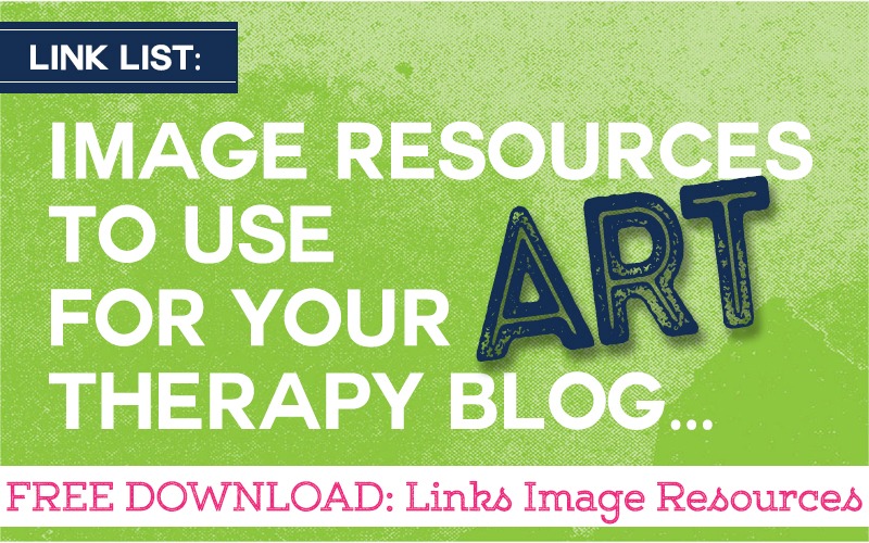 Link List: Image Resources to Use For Your Art Therapy Blog