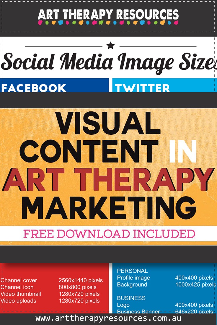 Visual Content in Art Therapy Marketing