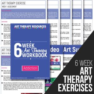 6 Week Art Therapy Addiction Workbook