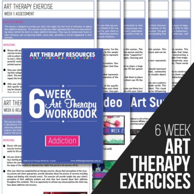 6 Week Art Therapy Addiction Workbook